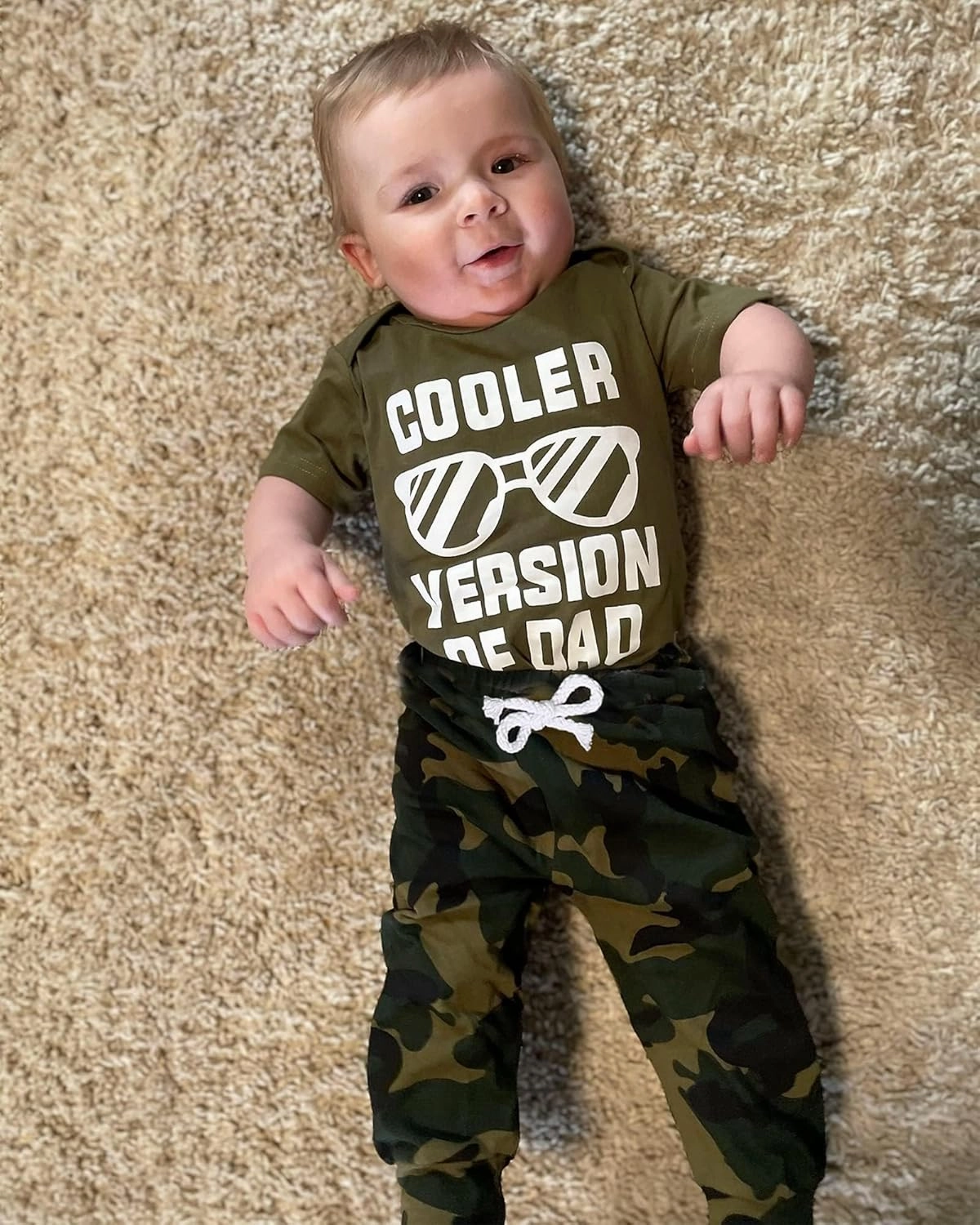 NZRVAWS Newborn Baby Boy Clothes Outfits Letter Prined Romper Pants Set Infant Baby Boy Clothing 0 3 6 9 12 18 Months