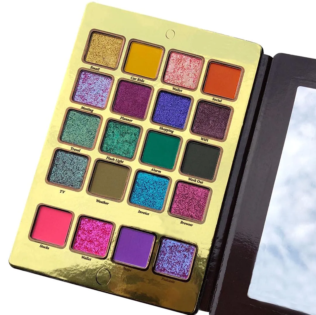 Omolewa iPigmented Multi-Chrome Bold Eyeshadow Tablet | Bright