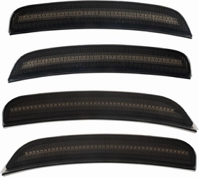 ORACLE Lighting 9880-020 Set of Tinted Lens Front and Rear SMD Sidemarkers fits 2015 2020 Charger Concept - High Powered 2835 Bridgelux LEDs Produce Laser-Like Appearance