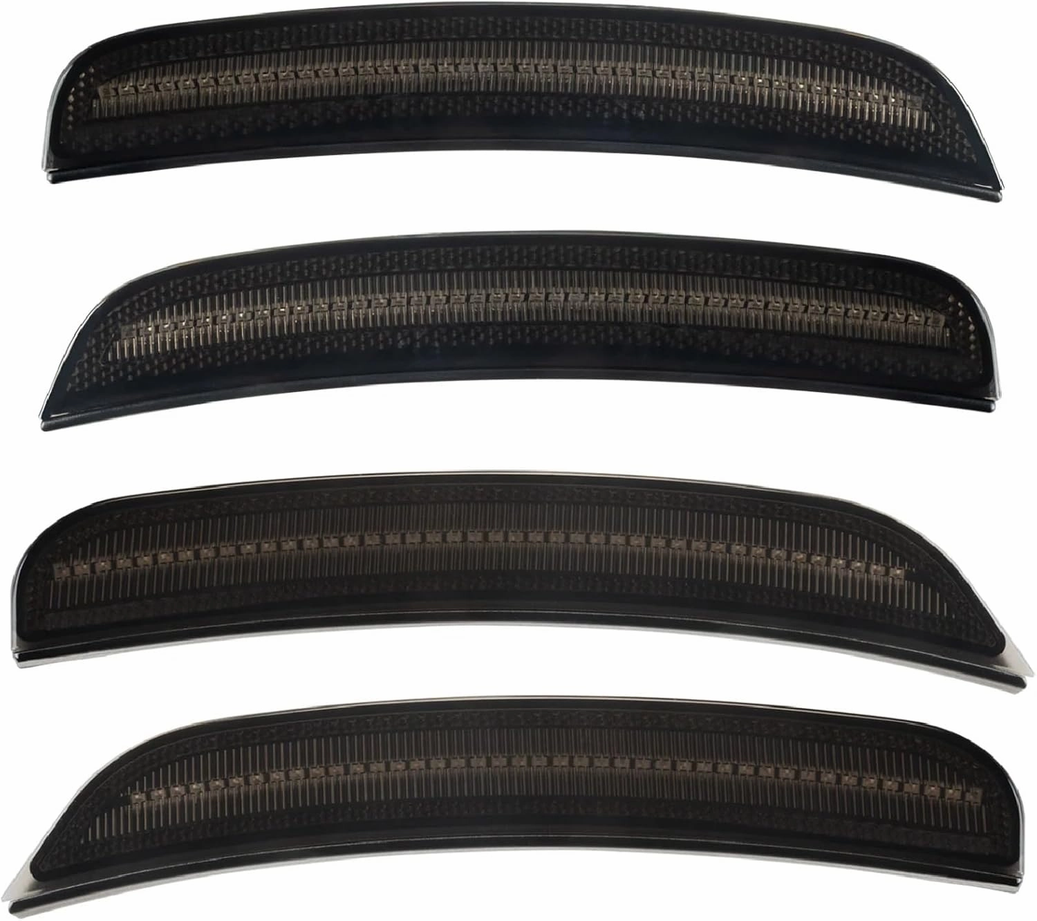 ORACLE Lighting 9880-020 Set of Tinted Lens Front and Rear SMD Sidemarkers fits 2015 2020 Charger Concept - High Powered 2835 Bridgelux LEDs Produce Laser-Like Appearance