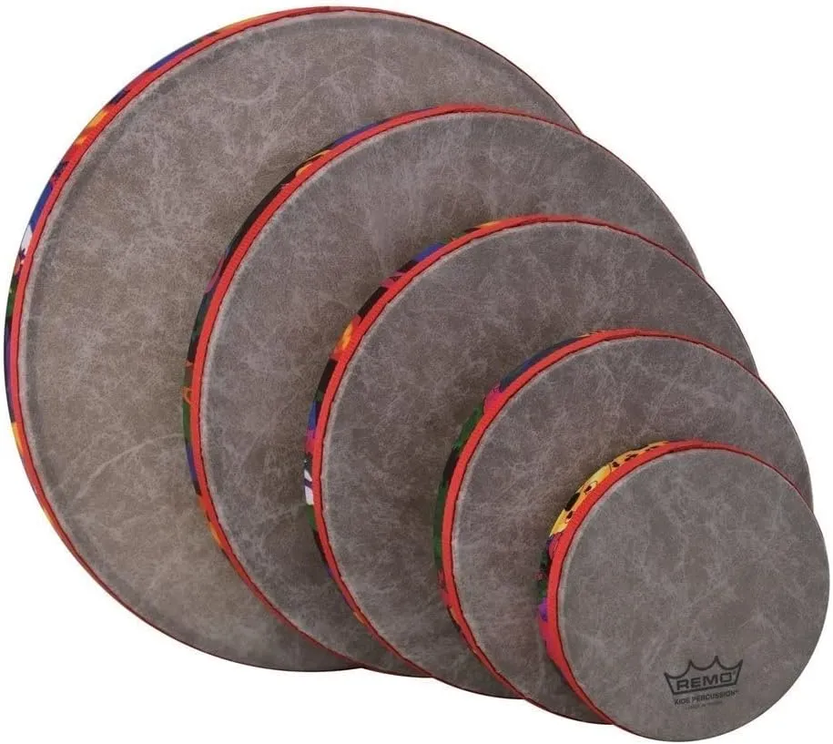 Other Tambourine, Fabric Rain Forest, Frame Drum Set (REM KD050001)