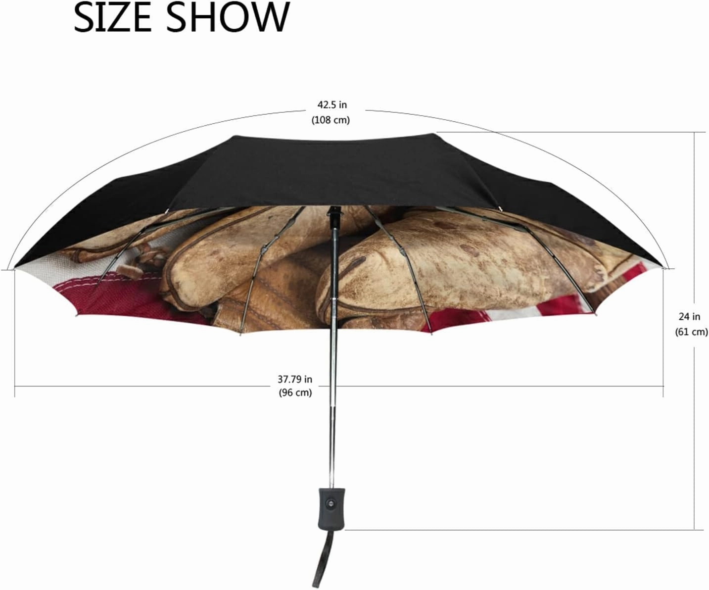 Oyihfvs Automatic Windproof Waterproof Umbrella, Folding Umbrella Reinforced Portable Automatic Compact Anti-UV Sun rain Auto Open/Close