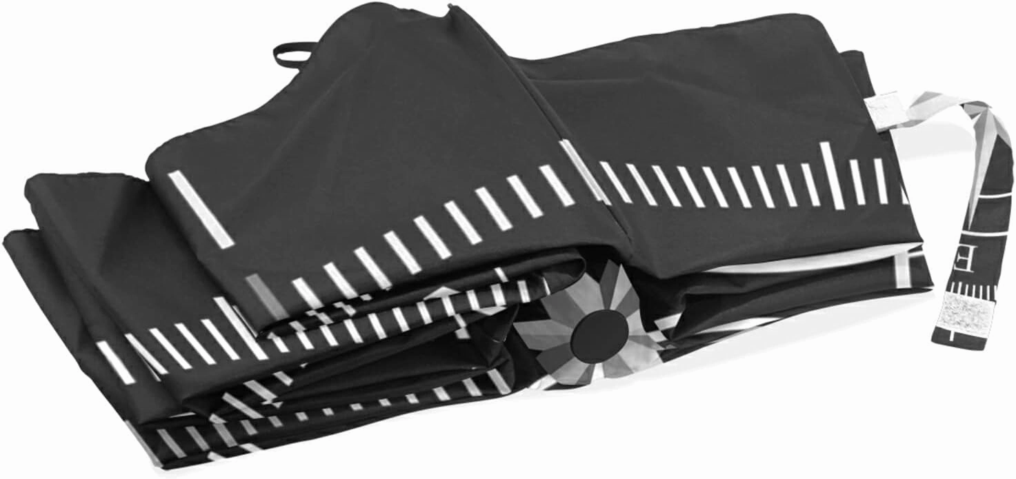Oyihfvs Automatic Windproof Waterproof Umbrella, Folding Umbrella Reinforced Portable Automatic Compact Anti-UV Sun rain Auto Open/Close