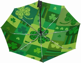 Oyihfvs Automatic Windproof Waterproof Umbrella, Folding Umbrella Reinforced Portable Automatic Compact Anti-UV Sun rain Auto Open/Close