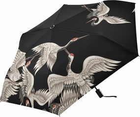 Oyihfvs Automatic Windproof Waterproof Umbrella, Folding Umbrella Reinforced Portable Compact UV Protection Sun rain Auto Open/Close