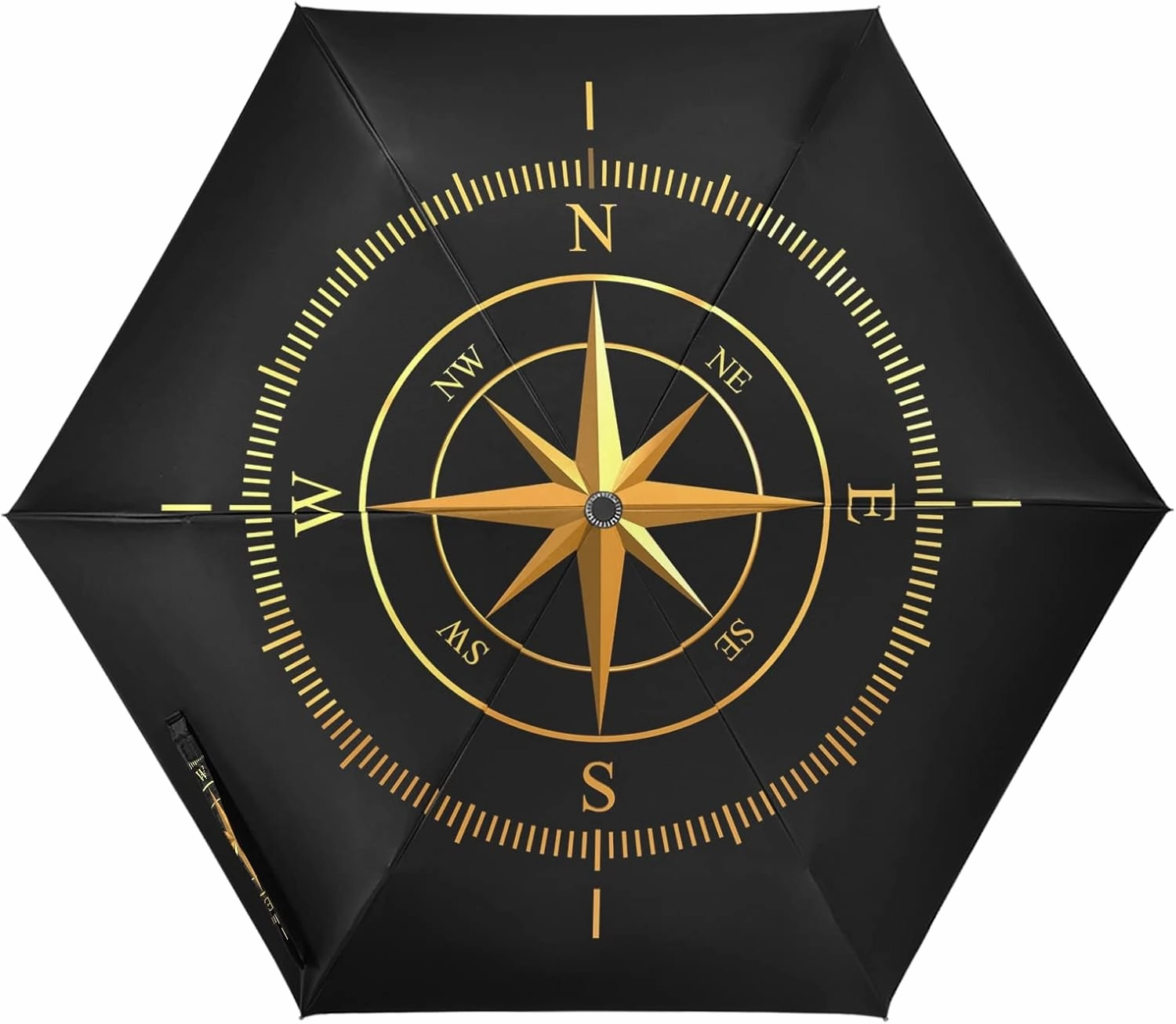 Oyihfvs Automatic Windproof Waterproof Umbrella, Folding Umbrella Reinforced Portable Compact UV Protection Sun rain Auto Open/Close