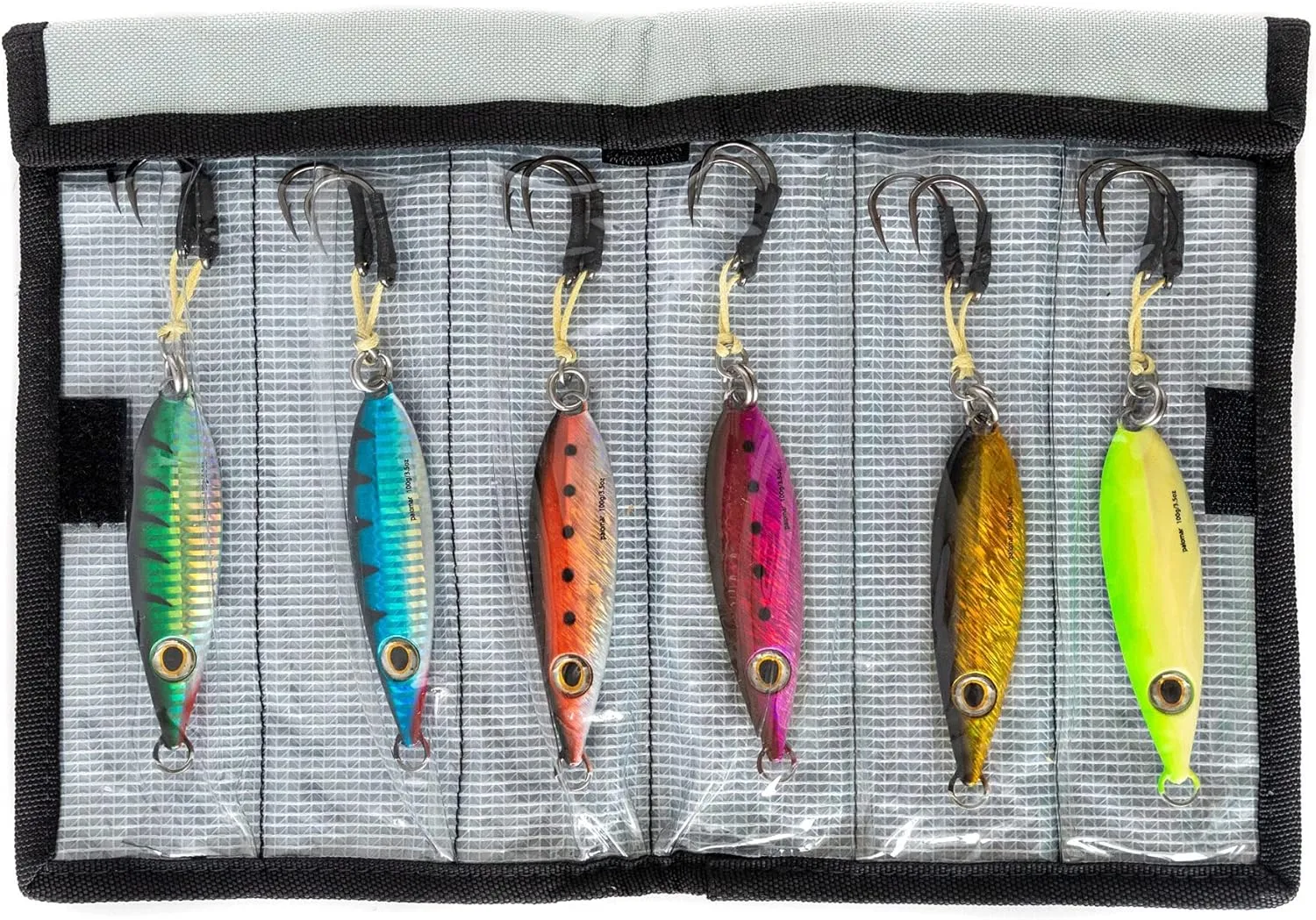 Palomar Fishing Flat Fall Jig Slow Pitch Vertical Ocean Lure | MUSTAD Hooks-Owner Rings | Kevlar Assist Cord | 10 Colors-5 Weights | 6-Pack / 2-Pack Bulk Prices | Next-Gen Graphene Paint | USA Owned