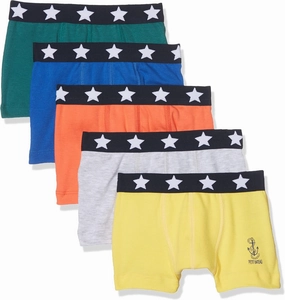 Petit Bateau Boys 5 Pack Boxers Style 28567 Sizes 2-12 (Size 2 Style 28567 Boys) Multi