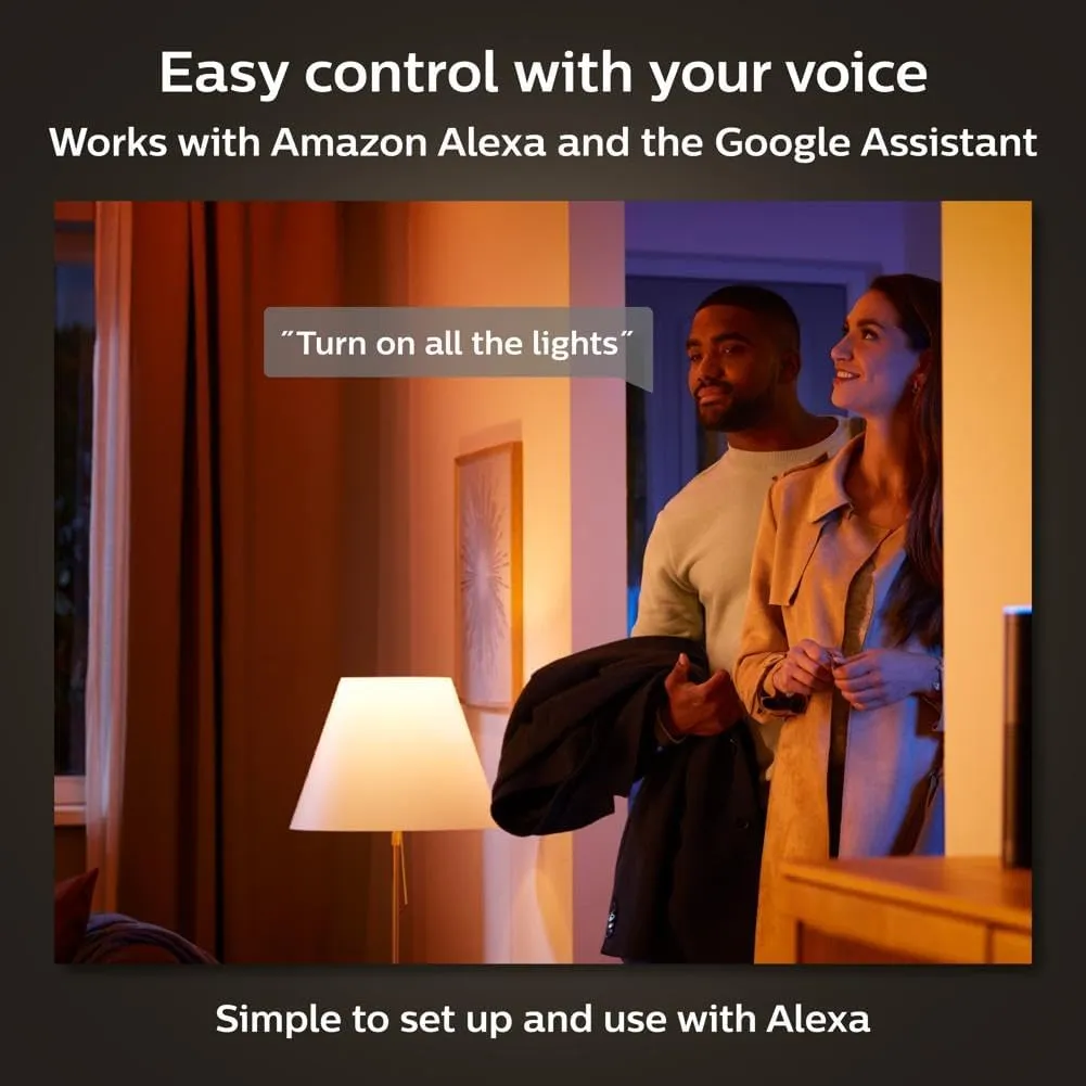 Philips Hue White and Color Ambiance Extra Bright High Lumen Dimmable LED Smart Retrofit Recessed 6" Downlight Compatible with Amazon Alexa Apple HomeKit and Google Assistant, 1-Pack
