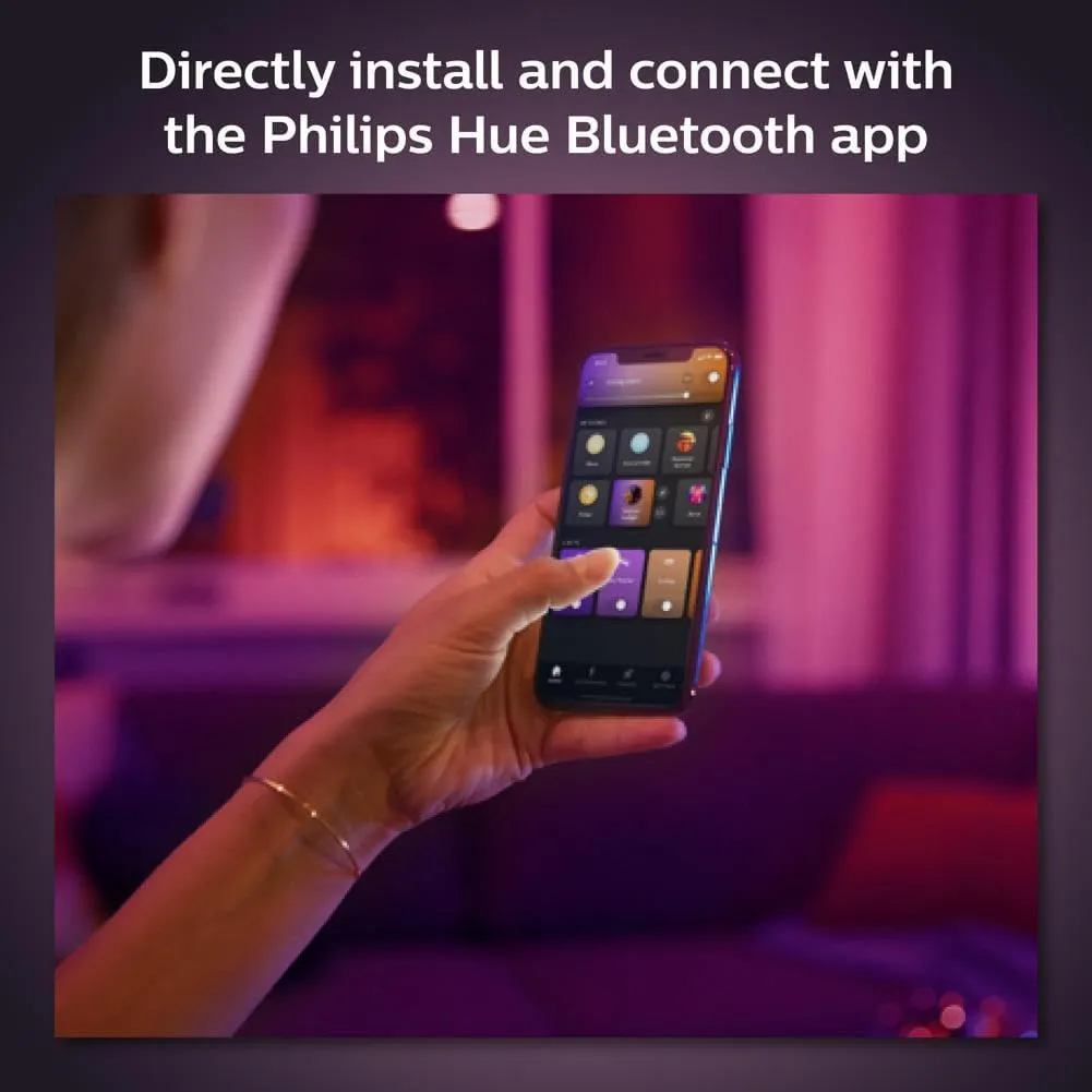 Philips Hue White and Color Ambiance Extra Bright High Lumen Dimmable LED Smart Retrofit Recessed 6" Downlight Compatible with Amazon Alexa Apple HomeKit and Google Assistant, 1-Pack