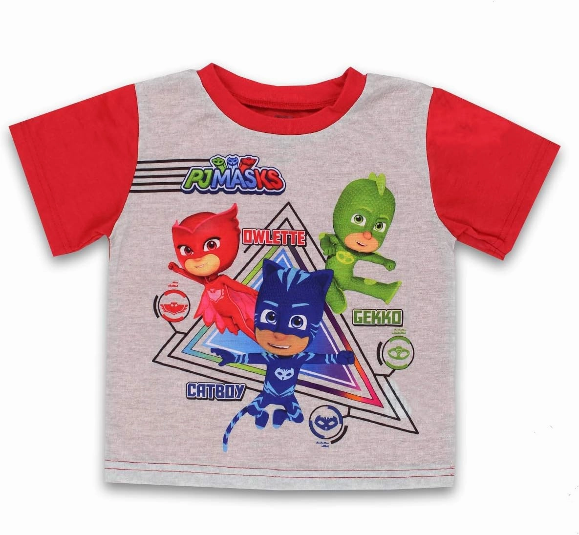 PJ Masks Toddler Boys 2 Piece Short Sleeves Pants Pajamas Set