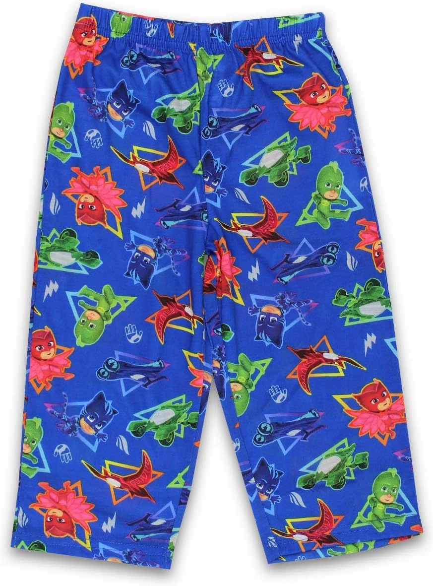 PJ Masks Toddler Boys 2 Piece Short Sleeves Pants Pajamas Set