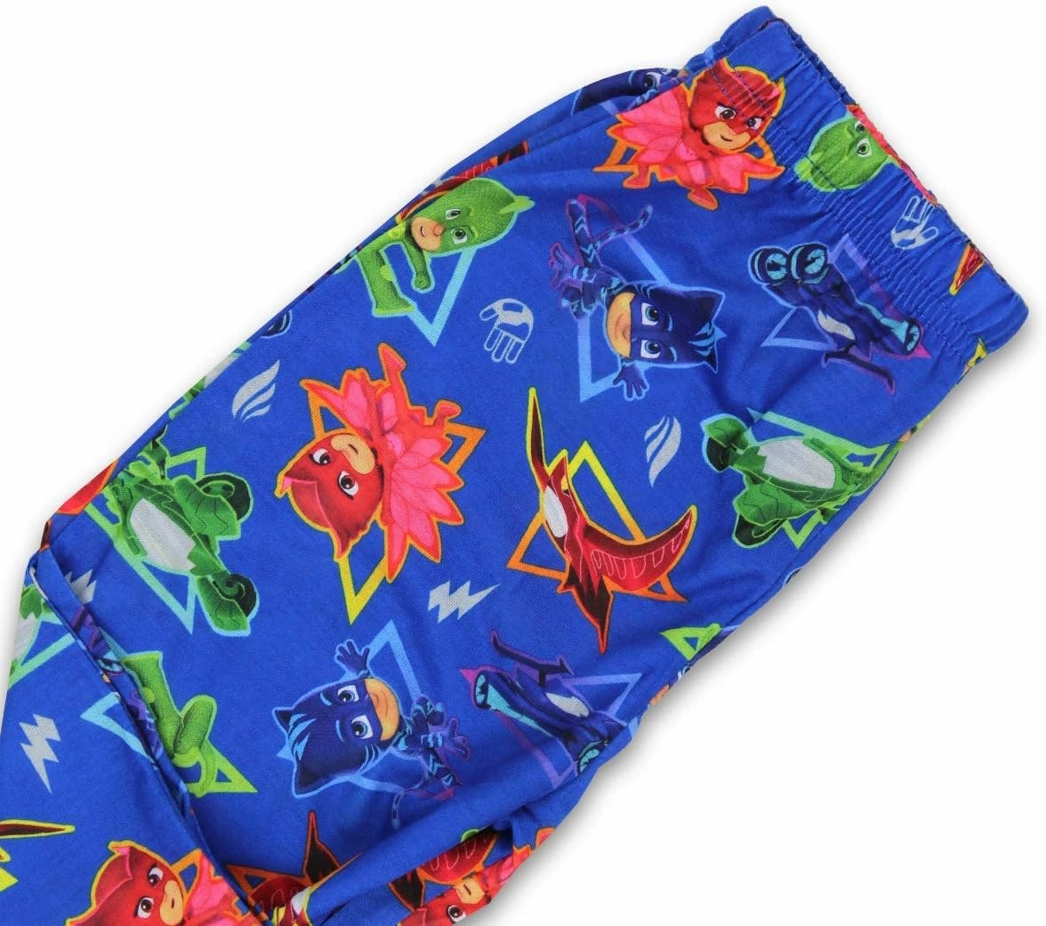 PJ Masks Toddler Boys 2 Piece Short Sleeves Pants Pajamas Set