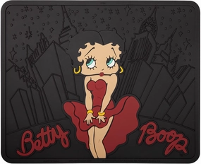 Plasticolor Rubber Rear Floor Mats - Betty Boop - NY New York City Sky Line - Pair