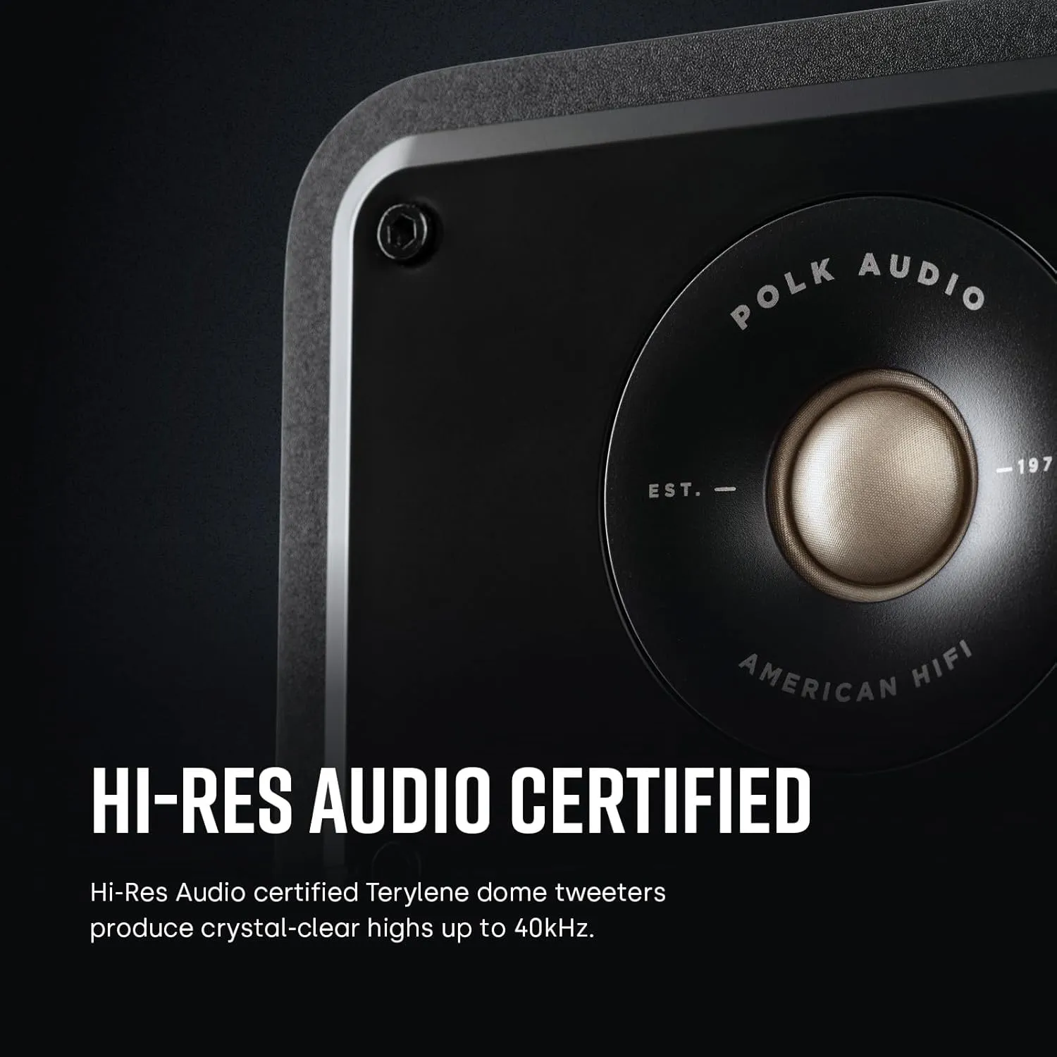 Polk Signature Elite ES60 Tower Speaker - Hi-Res Audio Certified, Dolby Atmos & DTS:X Compatible, 1" Tweeter & Three 6.5" Woofers, Power Port Technology for Effortless Bass, Elegant White-Washed