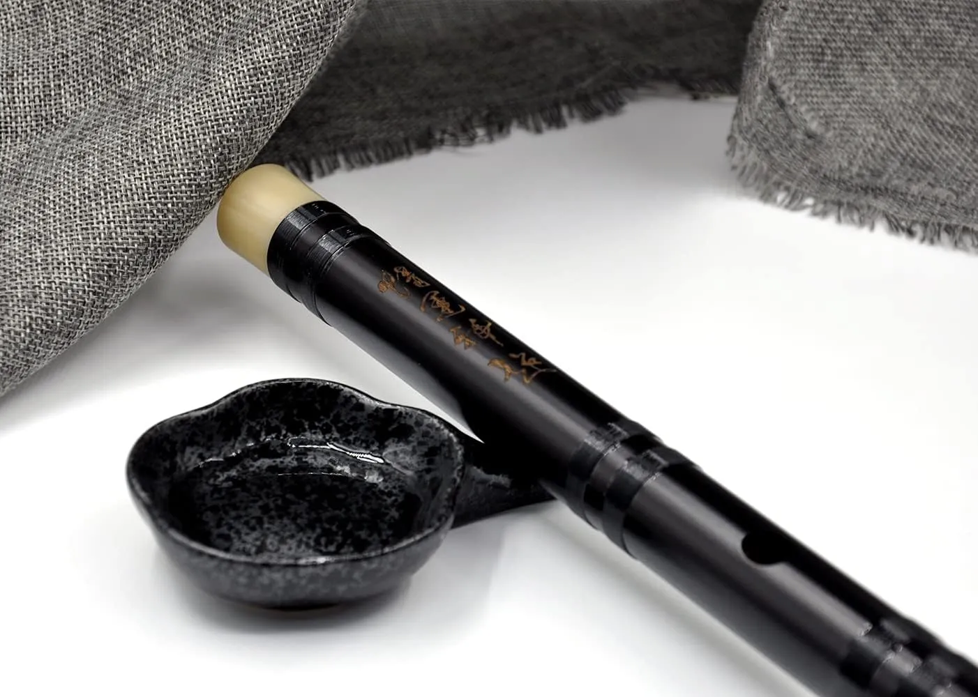 Professional Flute Chinese D key Dizi for Beginners with Free Membrane & Glue Set Traditional Chinese Aged Rosewood Instrument