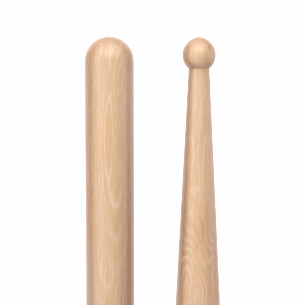 Promark RBM535RW Finesse 7A .535 Lacquered Maple Drumsticks, Wood Tip
