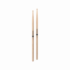 Promark RBM535RW Finesse 7A .535 Lacquered Maple Drumsticks, Wood Tip