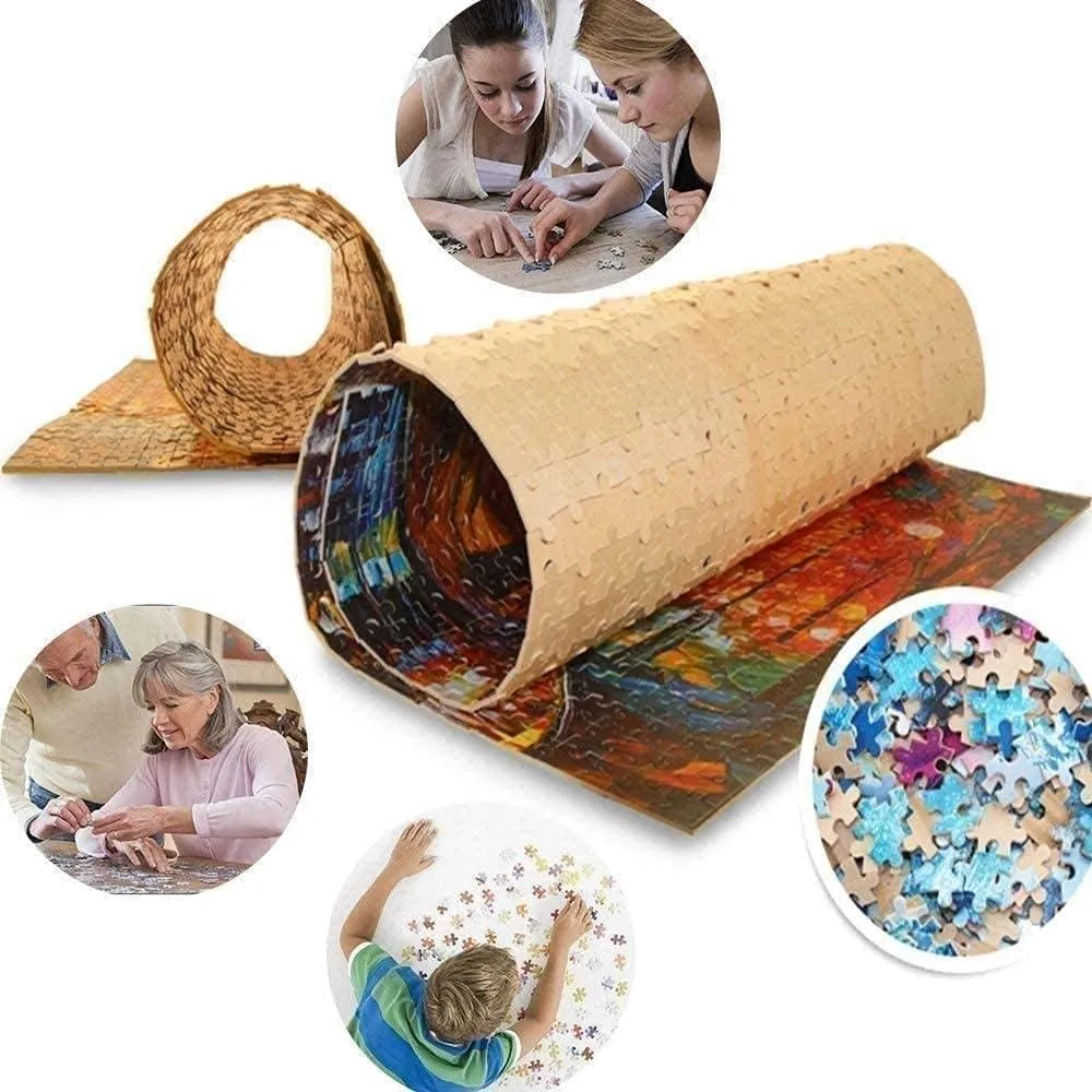 Puzzles 1000 PCS The Drum Set is My Happy Place Club Empty Space ArtEmotional Resonance Music-Themed for Stylish Club Urban Age Thick Sturdy Party Games Props for Women Men and Kids Game Artwork