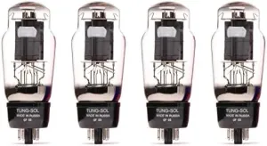 Quad of Tung-Sol 6L6G New Production Power Vacuum Tube