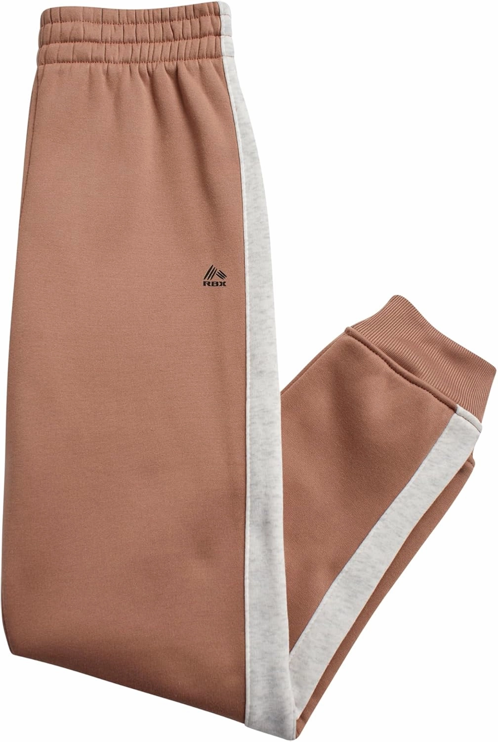 RBX Boys Active Jogger Set - 3 Piece Performance Fleece Sweatshirt, Jogger Sweatpants, T-Shirt - Activewear for Boys (2T-12)