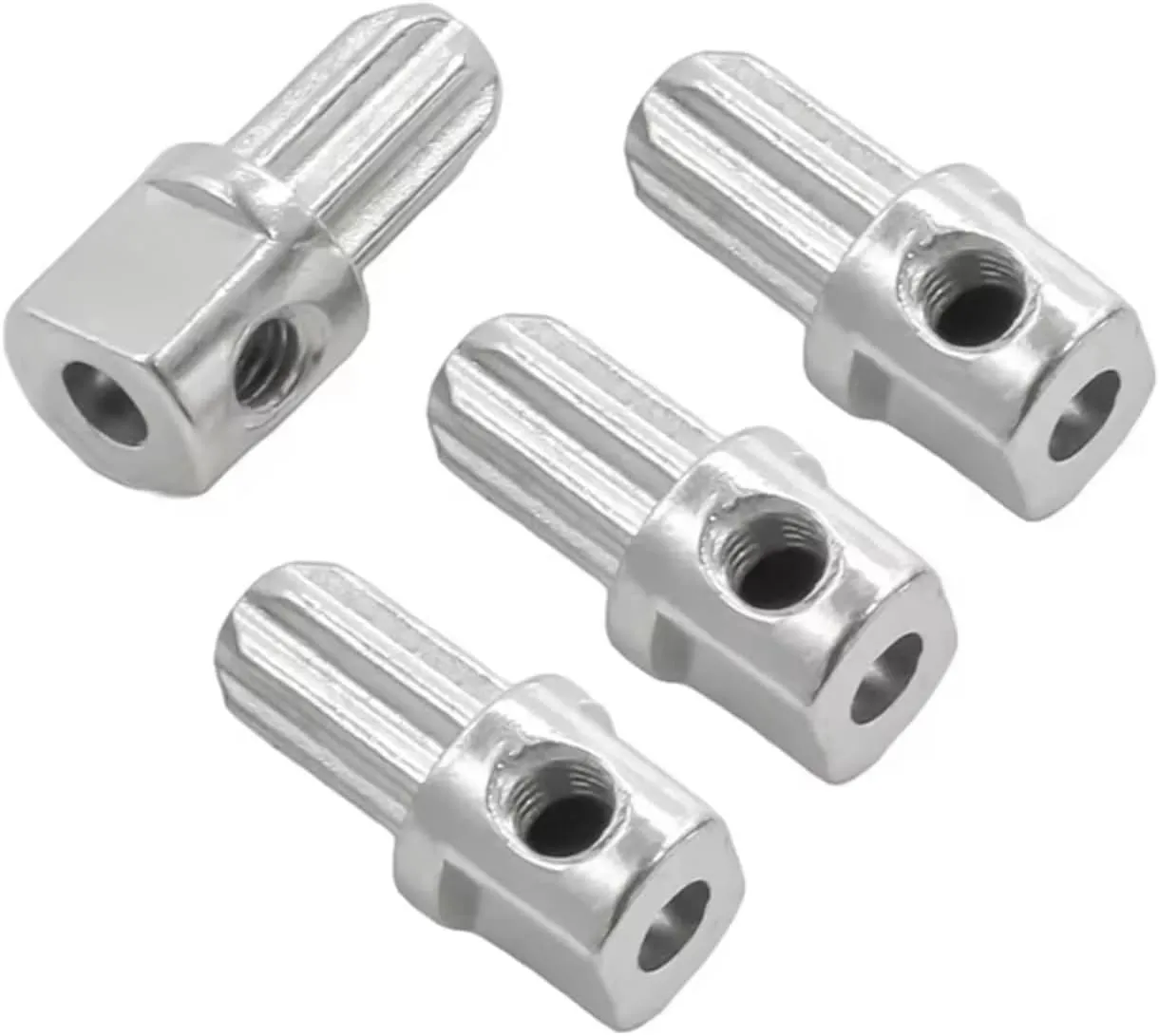 RC Car Upgrade Part for Traxxas for Slash 4X4 for VXL for Rustler for Stampede for Hoss for Remo for Hobby 9EMO HQ727 1/10 4pcs Metal Center Drive Hub 6888 RC Car