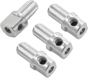 RC Car Upgrade Part for Traxxas for Slash 4X4 for VXL for Rustler for Stampede for Hoss for Remo for Hobby 9EMO HQ727 1/10 4pcs Metal Center Drive Hub 6888 RC Car