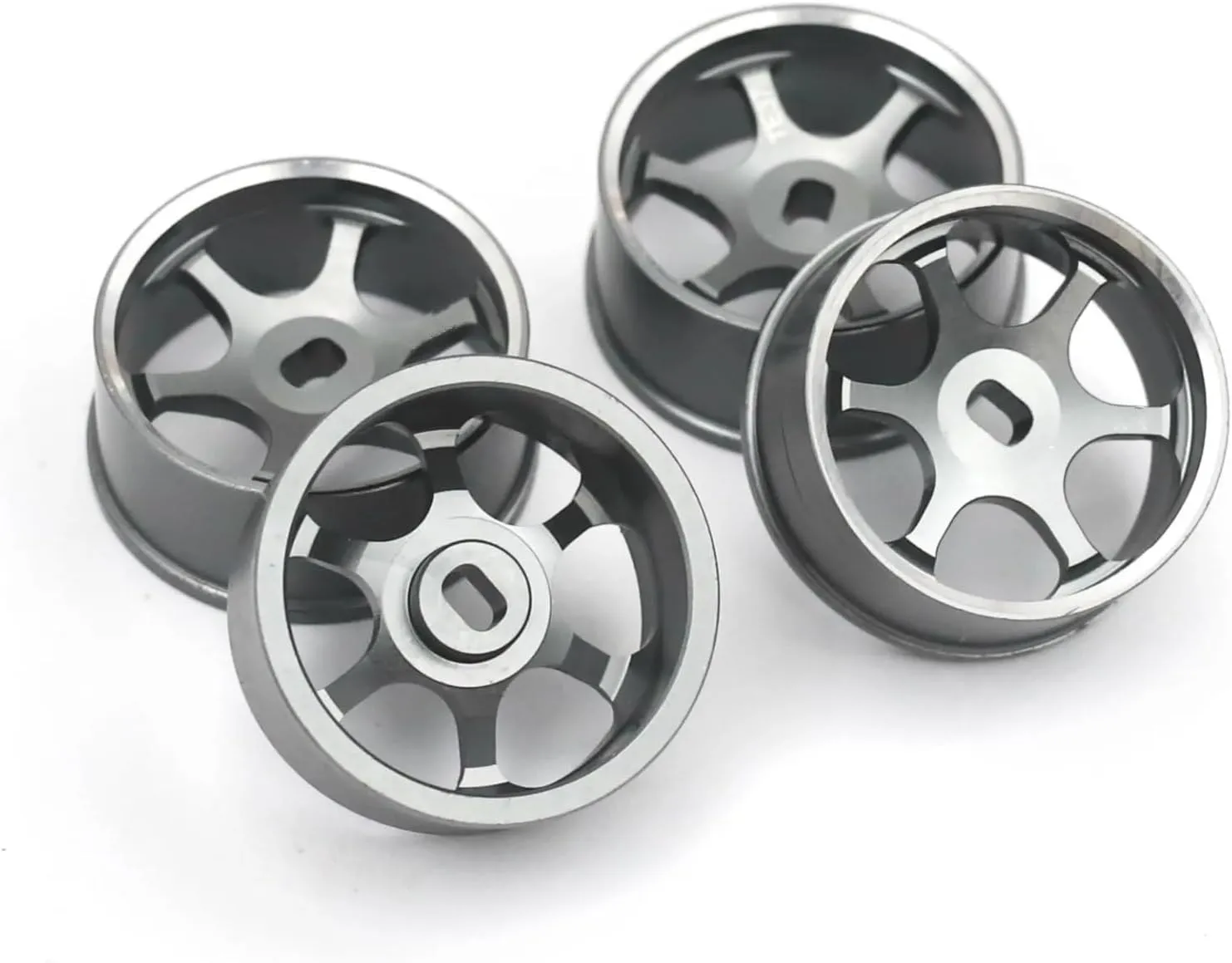 RC Upgrade Parts for Wltoys for 284131 K969 K989 P939 for Kyosho for Mini-Z 1/28 RC Car Upgrades Parts 4pcs Drift Tires Tyre Metal Wheel Rim TE37 Wheel Hub