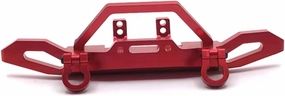 RC Car DIY Parts for WLtoys 104001 104002 1/10 Metal Upgrade Modified Front Bumper Remote Control Crawler Car Upgrade Parts Accessories(Red)