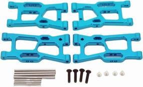 RC Car DIY Parts for Wltoys 124008 124010 144001 144002 144010 144016 144018 124016 124017 124018 124019 RC Remote Control Car Rocker Upgrade Accessories(Blue)