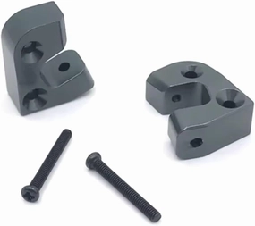 RC Car DIY Parts for WLtoys 12427 12428 12423 12429 FY01 FY02 FY03 Metal Upgrade Rear Axle Fixed Remote Control Crawler Vehicle Upgrade Parts Accessories(Gray)