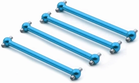 RC Car Drive Shafts for Himoto E18 for Spino for HSP for Wltoys A959B A949 A959 A969 A979 K929 A959-07 1/18 Metal Drive Shaft Dogbone Modification RC Car Upgrade Parts(Blue)