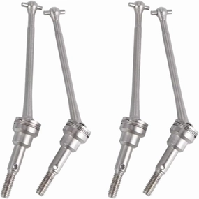 RC Drive Shaft Compatible with Wltoys 12428 12423 1/12 RC Crawler Short Course Truck Car Upgrade Parts 4Pcs Metal Front Drive Shaft CVD 0090