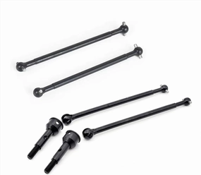 RC Transmission Shaft Compatible with ZD for Racing DBX-10 DBX10 1/10 RC Car Upgrade Parts Spare Accessories Metal Front and Rear Drive Shaft CVD Dogbone