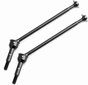 RC Transmission Shaft Compatible with ZD for Racing for DBX-10 DBX10 1/10 RC Car Upgrade Parts Spare Accessories 2Pcs Metal Front Drive Shaft CVD Driveshaft
