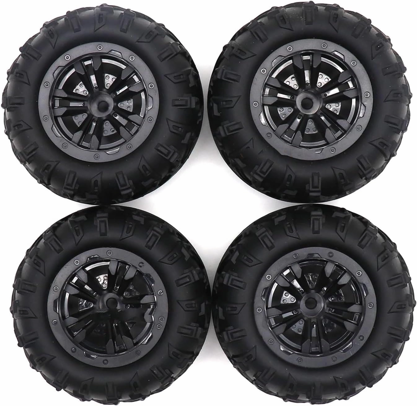 Rc Wheel Rim Tire for SCY 16101 Pro 16102 Pro 1:16 Off Road RC Car Upgrade Parts 6034 4PCS 12mm Hex for Monster Truck Wheel Tires
