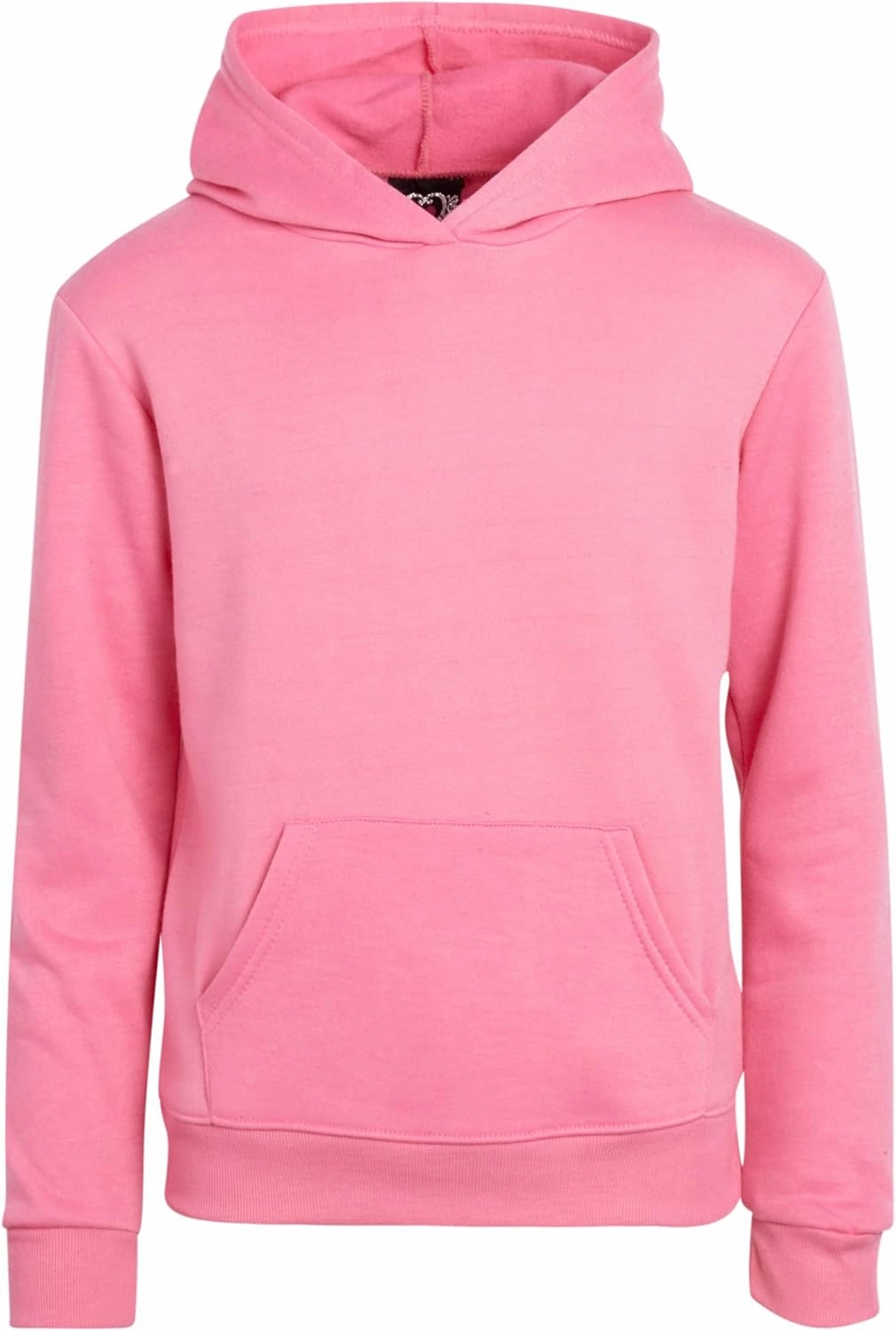Real Love Girls' Jogger Set - 2 Piece Basic Fleece Pullover Hoodie and Sweatpants (7-16)