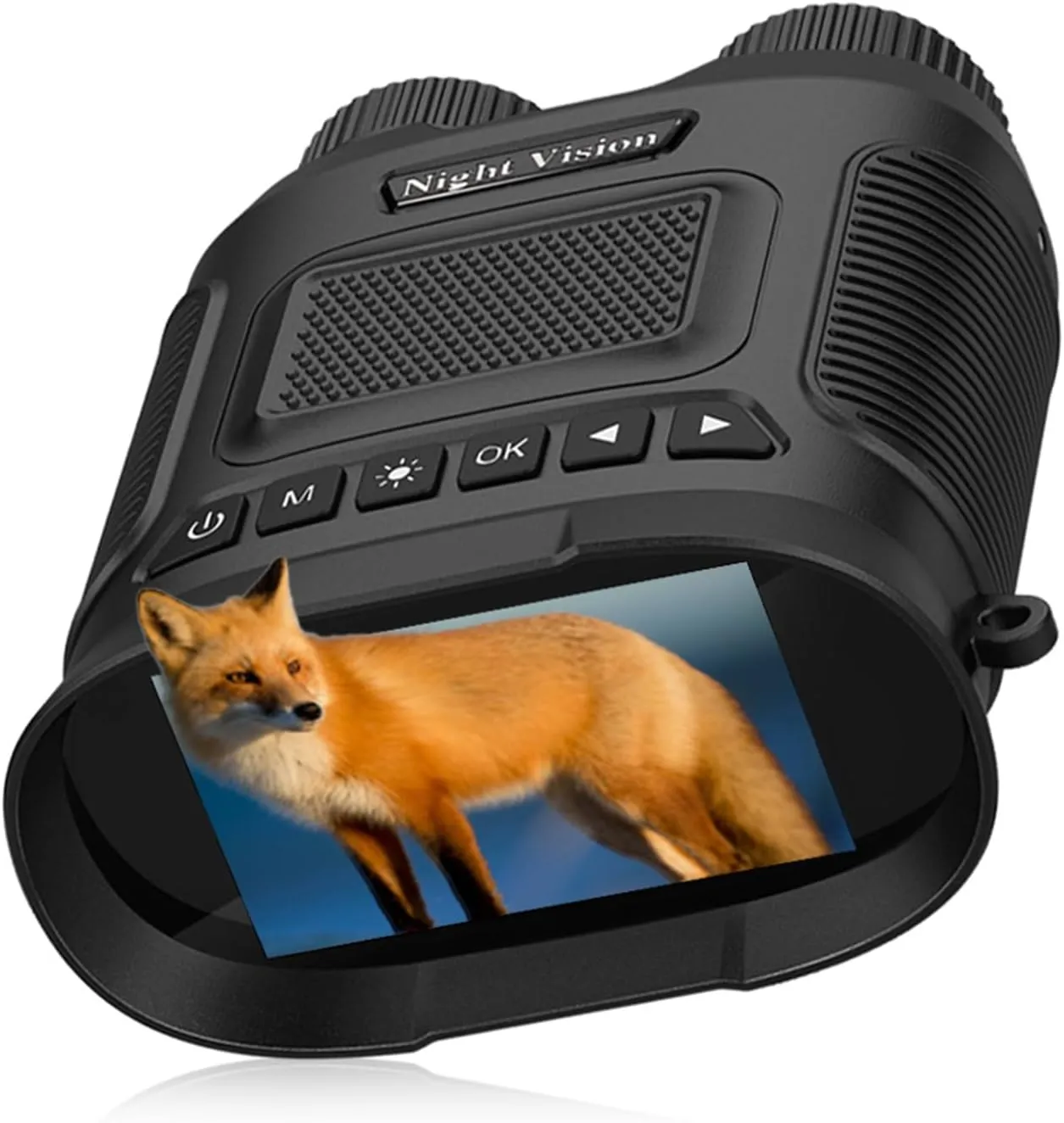 Rechargeable NVG Night Vision Binoculars, 2.5K Night Vision Goggles for Adults, 10X Optical Zoom, 8X Digital Zoom,Black