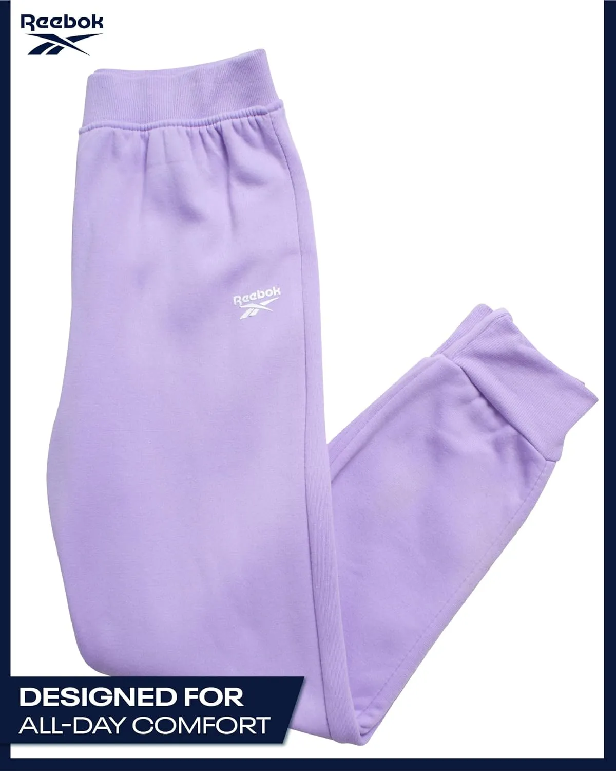 Reebok Girls' Jogger Set - 2 Piece Hoodie Sweatshirt and Sweatpants Sweatsuit (Size: 4-12)