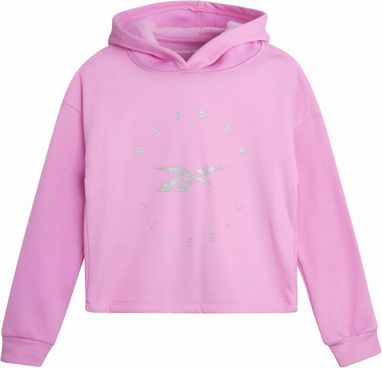 Reebok Girls' Sweatsuit Set - 2 Piece Fleece Hoodie and Jogger Sweatpants (Size: 7-12)