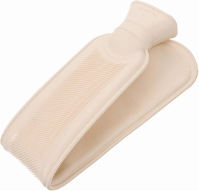 Refillable Warm Water Pouch for Winter Relief Stylish Strip Design Hot Water Bag for Waist Shoulder Safe Rubber Material for and Comfort