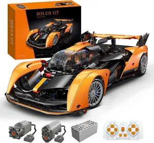 Remote Control Building Car, 1:14 Solus GT Construction Toy, Compatible with Technic Car, Collectible Gifts for 10-16 Year Olds and Adults (817pcs)