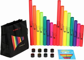 Rhythm Band Instruments Boomwhacker Percussion Tubes Boom! Whack! Pop! Kit