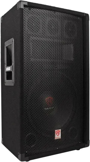 Rockville RSG12.4 12" 3-Way 1000W 4 Ω Passive DJ/Pro Audio PA Speaker, Black