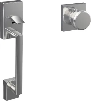 SCHLAGE FE285 CEN 625 BWE COL 16-080 10-027 134 Front Entry Handleset Interior, Collins Trim, Bright Chrome