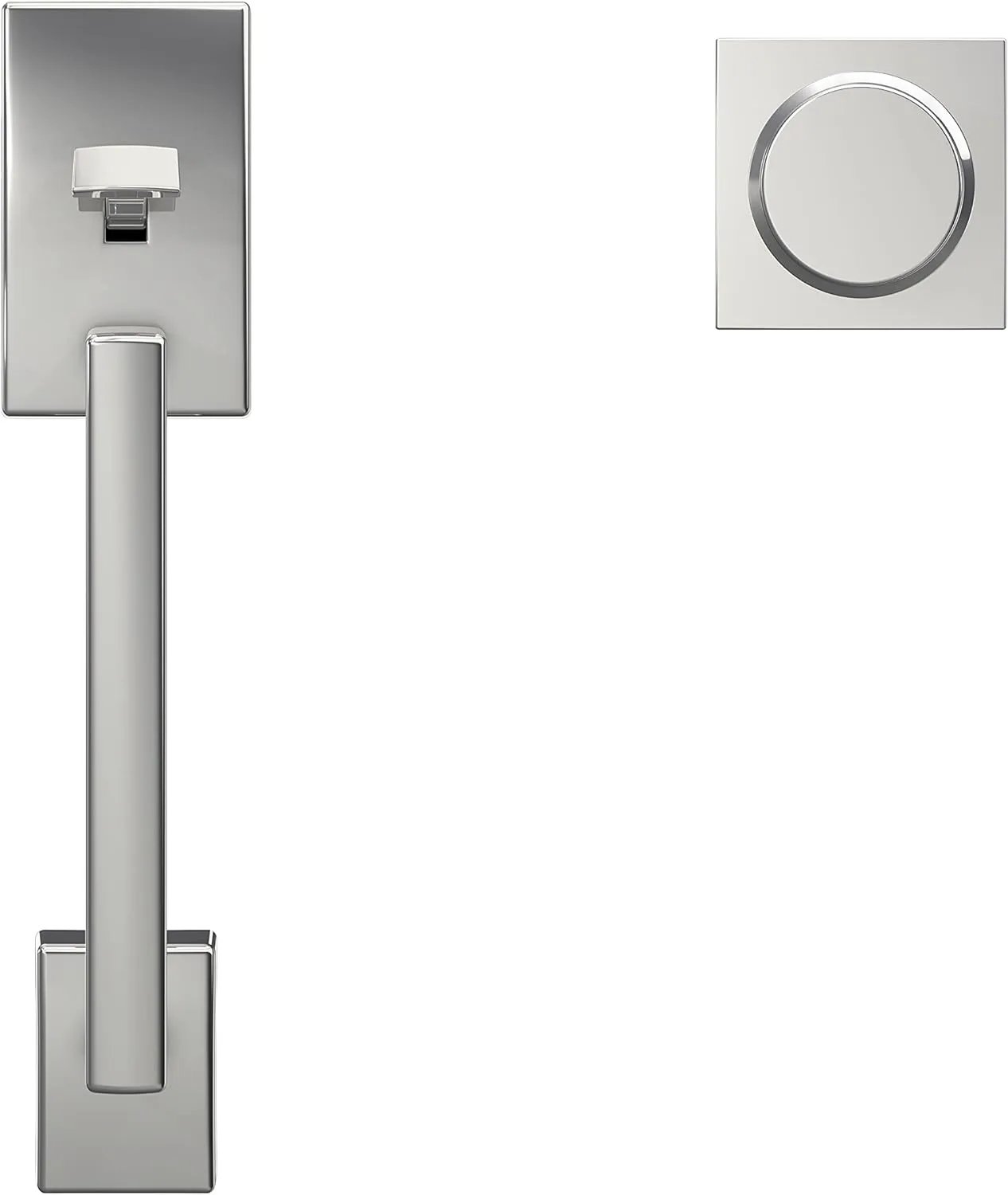 SCHLAGE FE285 CEN 625 BWE COL 16-080 10-027 134 Front Entry Handleset Interior, Collins Trim, Bright Chrome