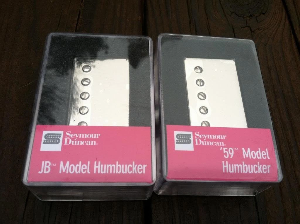 Seymour Duncan SH-4 JB Bridge & SH-1 59 Neck NICKEL Humbucker Pickup Set