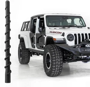 Short Antenna for 2007-2025 Jeep Wrangler Gladiator JK JL JT JKU JLU Sahara Rubicon Sport 4xe Willys Mojave, 7 Inch Jeep Replacement Antenna Jeep Wrangler Gladiator Accessories