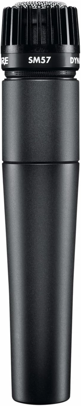 Shure SM57-LC Cardioid Dynamic Instrument Microphone - 2 Pack, XLR