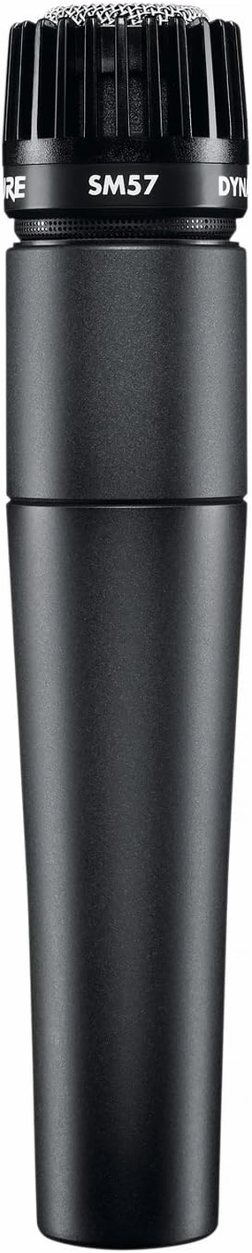 Shure SM57-LC Cardioid Dynamic Instrument Microphone - 2 Pack, XLR